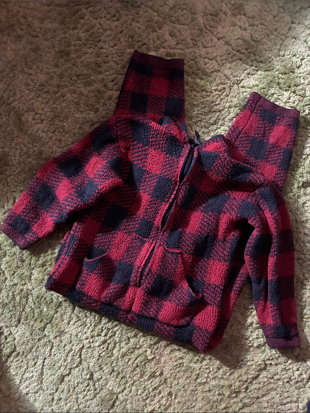 Red/black onesie